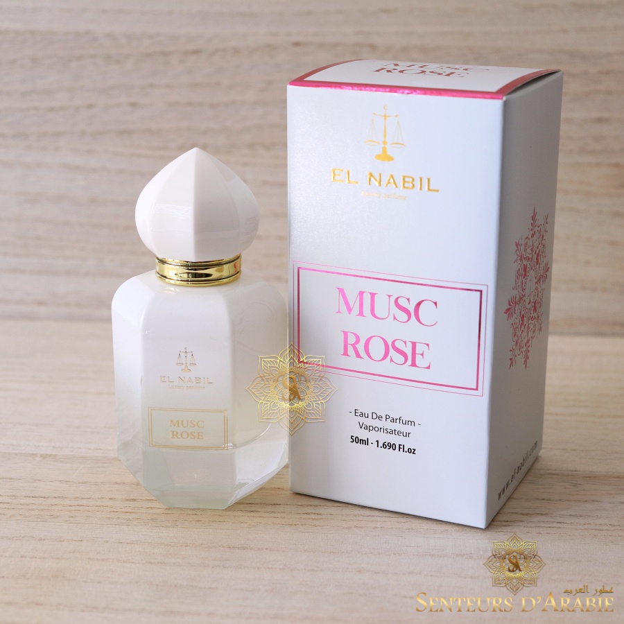 Eau de parfum Musc Rose - El Nabil - Senteurs d'Arabie
