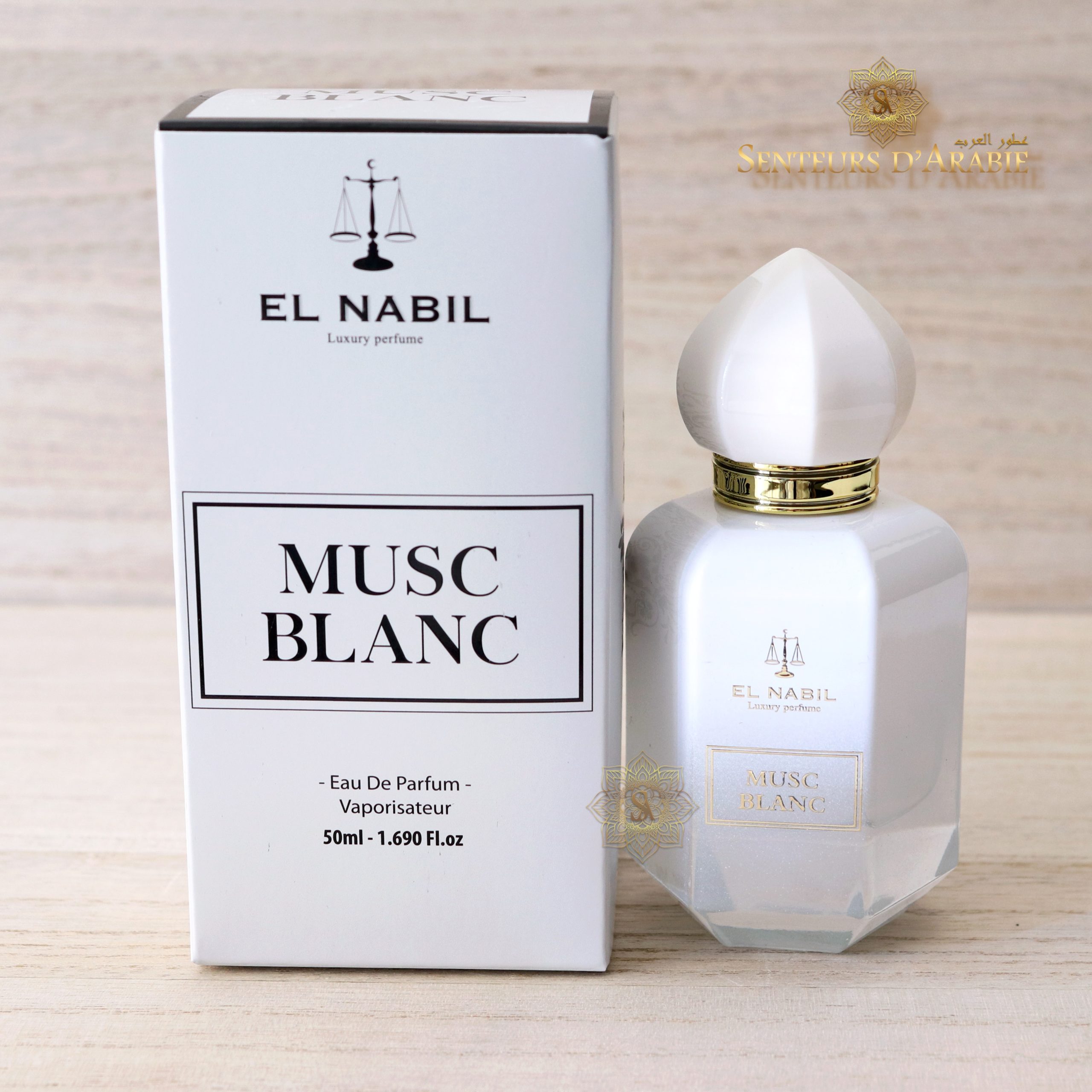 Eau de parfum EL Nabil MUSC BLANC 65ML white musk - Cdiscount Au quotidien